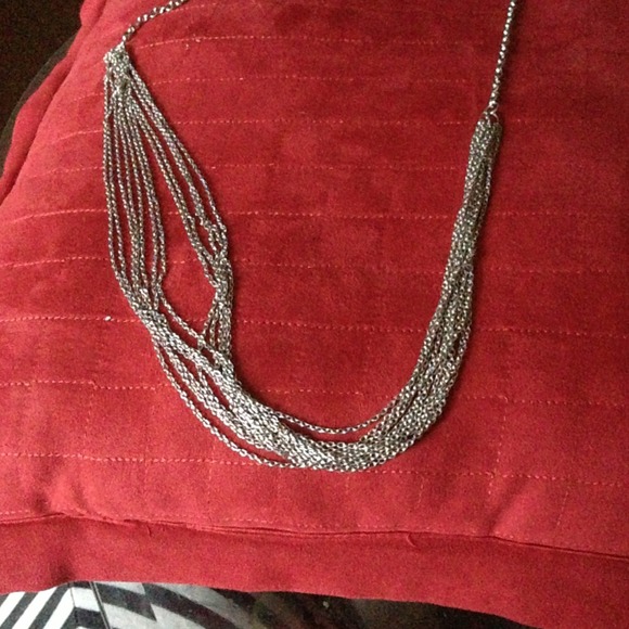 Just reduced! Silver necklace multi chain - Picture 2 of 4