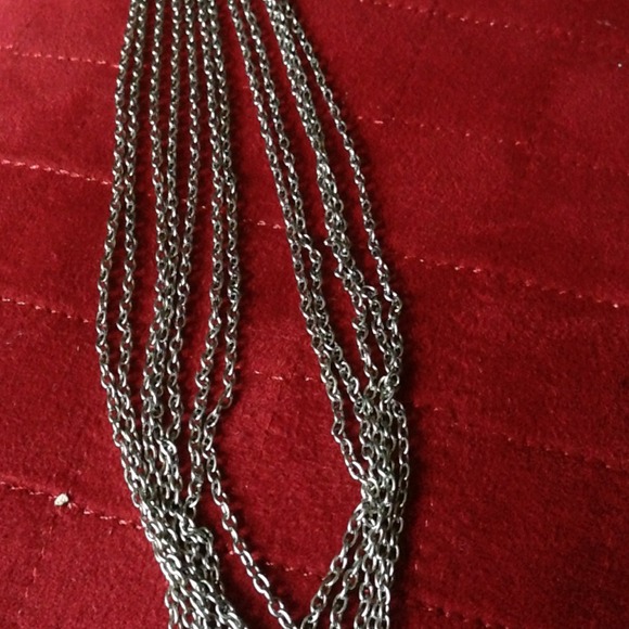 Just reduced! Silver necklace multi chain - Picture 3 of 4