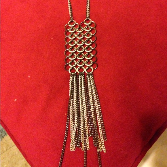 Multi grey necklace