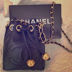 *NO LONGER AVAILABLE* Vintage Chanel drawstring