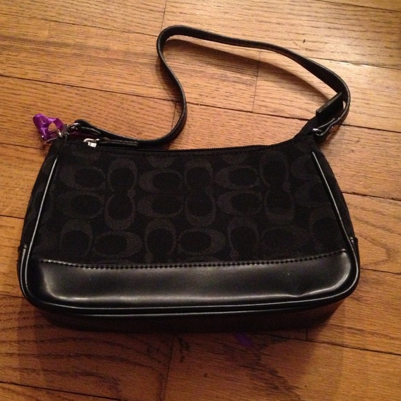 Coach black handbag