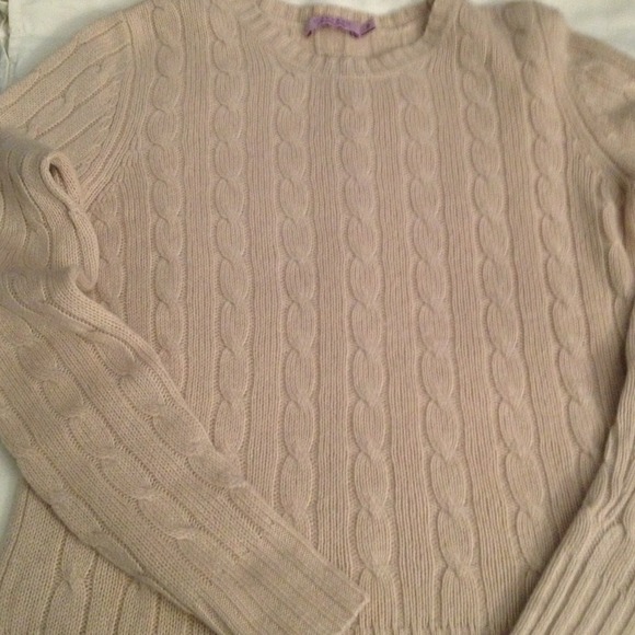 ON HOLD: Cashmere Cable Knit Sweater