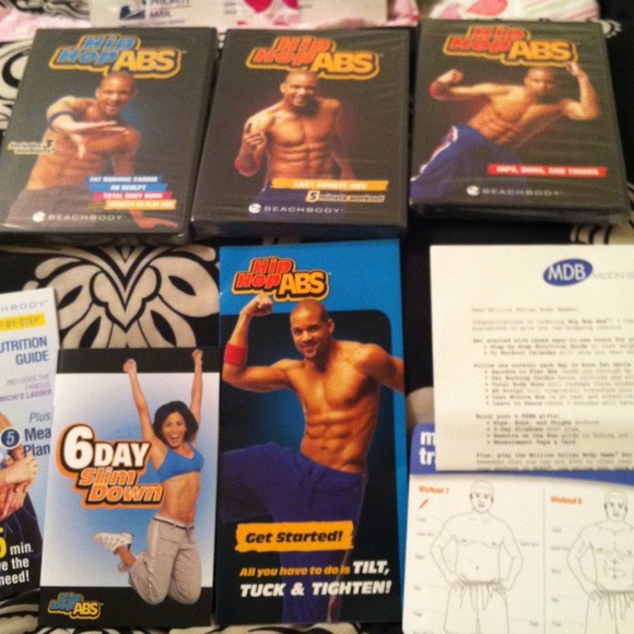 REDUCED!!!Hip hop ABS brand new DVD's