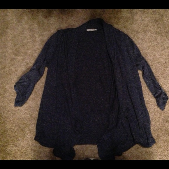 Free with minimum $15 purchase. Dark blue cardigan