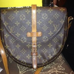 Authentic mono Louis Vuitton shoulder bag