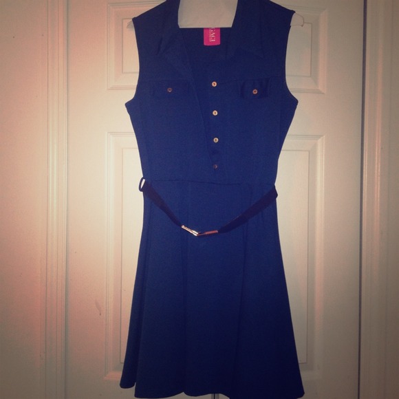 A'Gaci Fit & Flare Dress