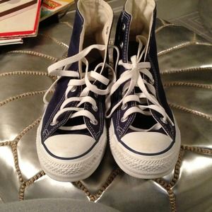Dark Blue Chuck Taylor All-Star High Tops