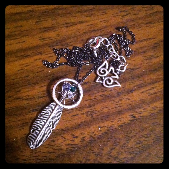 Dream catcher necklace