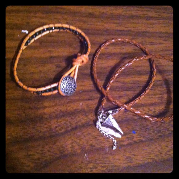 2 wrap bracelets