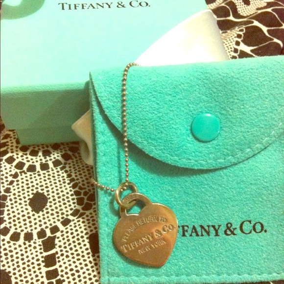 Tiffany's -- charm & necklace