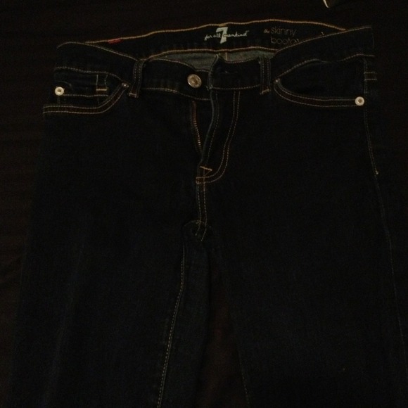 Size 27 7 For All Mankind Skinny Bootcut Jeans