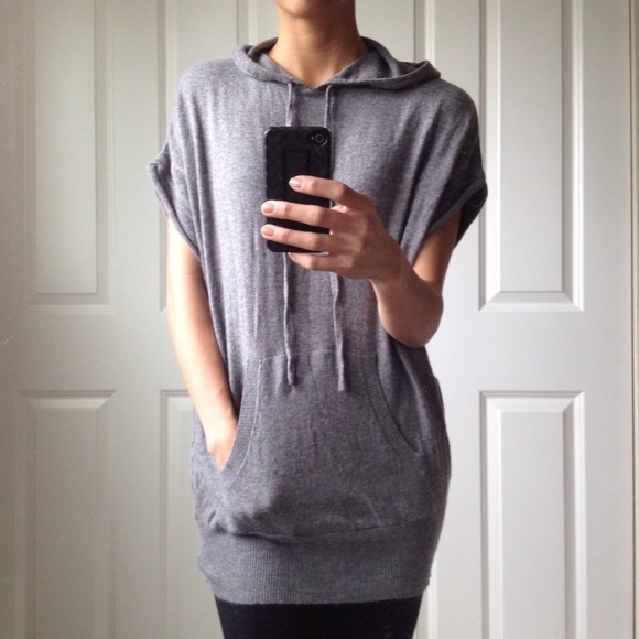 Angora wool hoodie