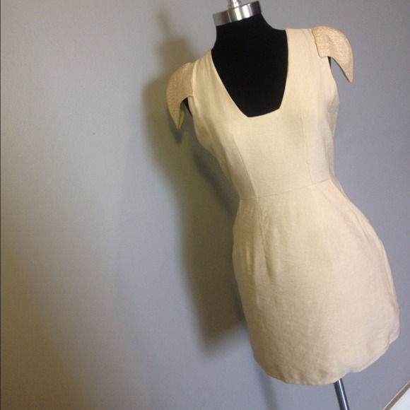 Linen  Cocktail Dress! - Picture 2 of 3