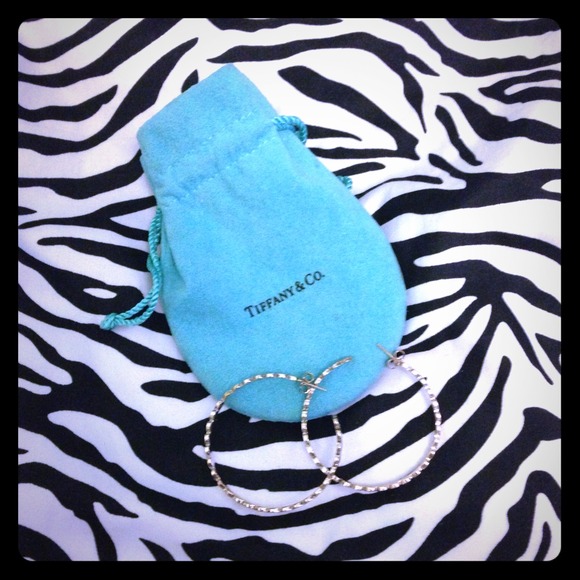 Tiffany hoop earrings