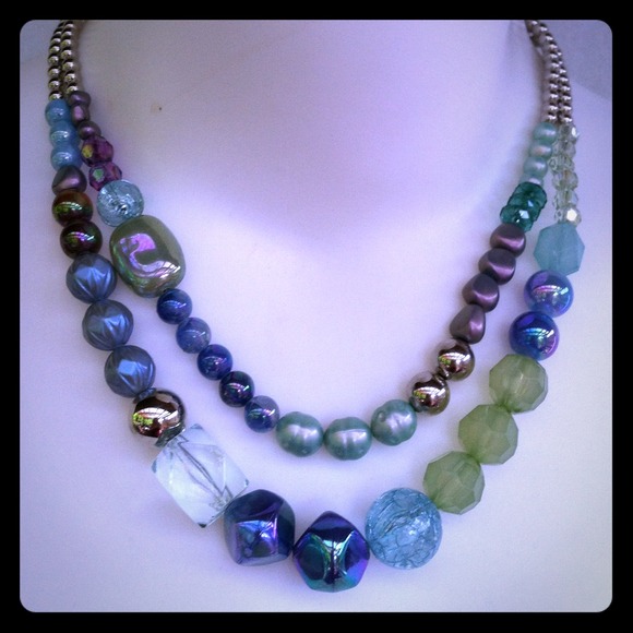 ***SOLD***Beaded necklace*