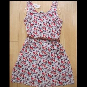 new XX21 Flowery dress (belt not included) NWOT