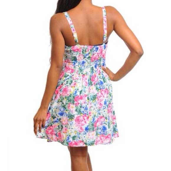 Floral Summer Dress - Picture 2 of 2