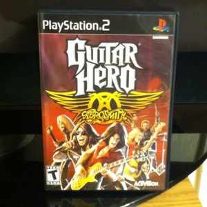 Guitar Hero Aerosmith PS2 Game