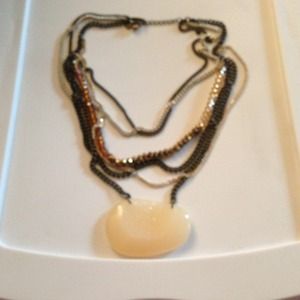 ❌Reduced❌Peach stone necklace