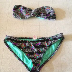 Adorable  bandeau bikini good condition s/m