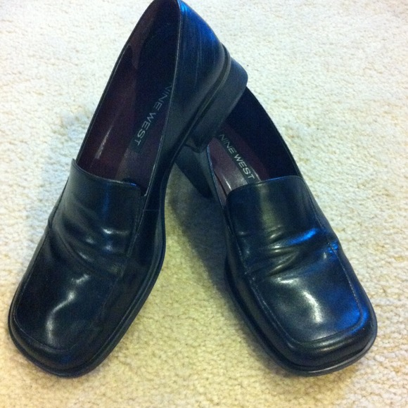 Nine West black loafers.      Reserved!!!