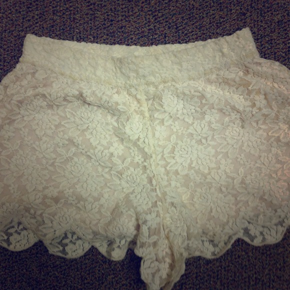 Other - Lace shorts by Free People size small