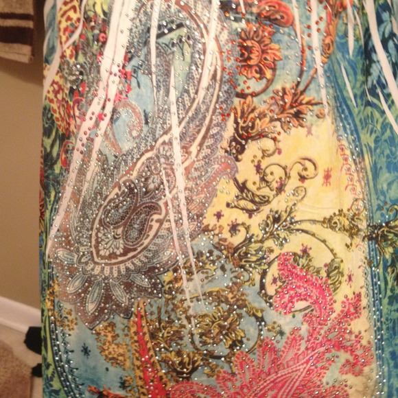 Printed dress - Picture 3 of 3