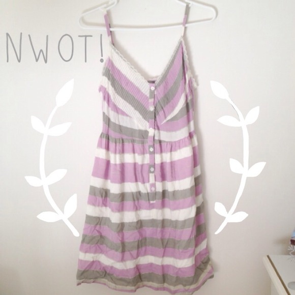 ❌❌SOLD in bundle NWOT striped summer dress