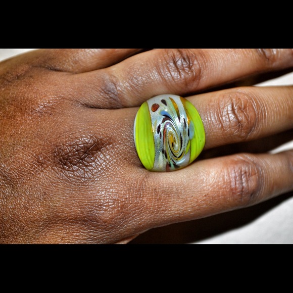 Multicolor Plastic Ring