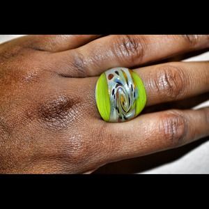 Multicolor Plastic Ring