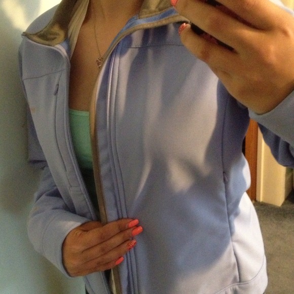 North face light blue apex