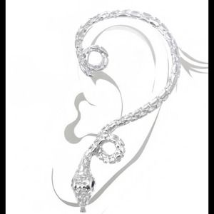 Textured Snake Ear Cuff