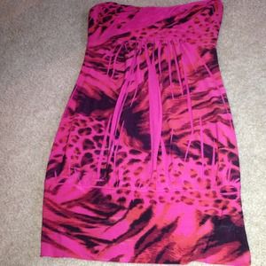 Pink tube top / dress