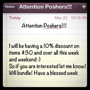 10% Discount :) this week and weekend