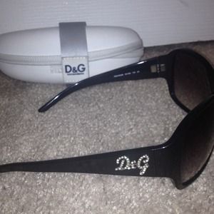 Designer glasses with crystal