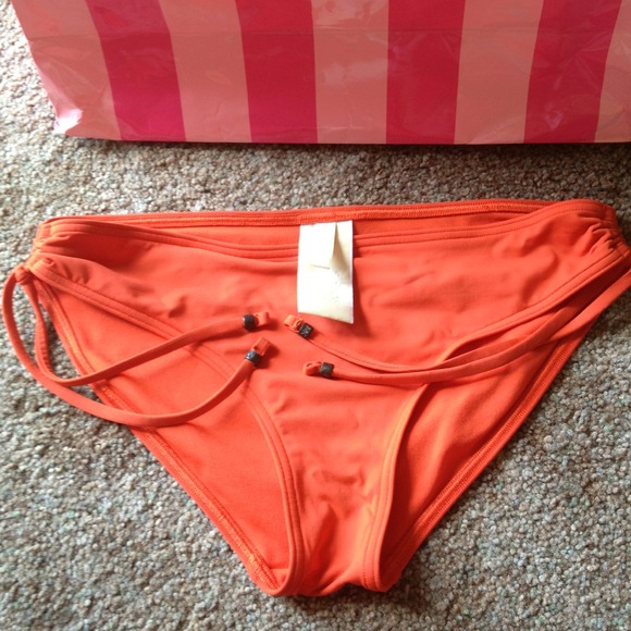 Michael Kors orange swimwear