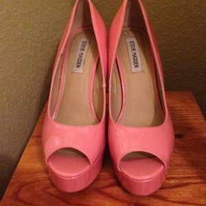 💗💗Reduced💗💗Steve Madden Pink 4inch heels