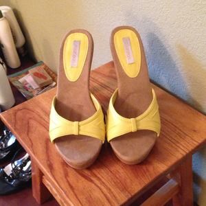 👙Sexy Yellow Heels 4 by the Pool 👙