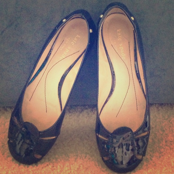kate spade Shoes - 🌟LAST CHANCE🌟Kate Spade Patent Leather Flats 5.5