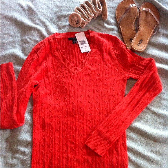 Cute Orange sweater!