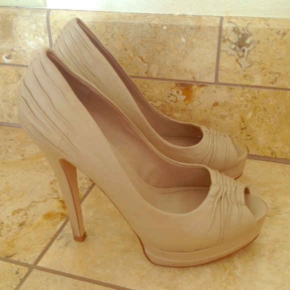⚡Reduced⚡Nude Aldo Platform Pumps!