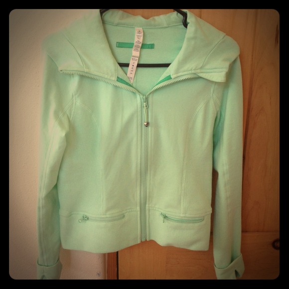 Lululemon Throw Me Over Hoodie - Aqua Teal