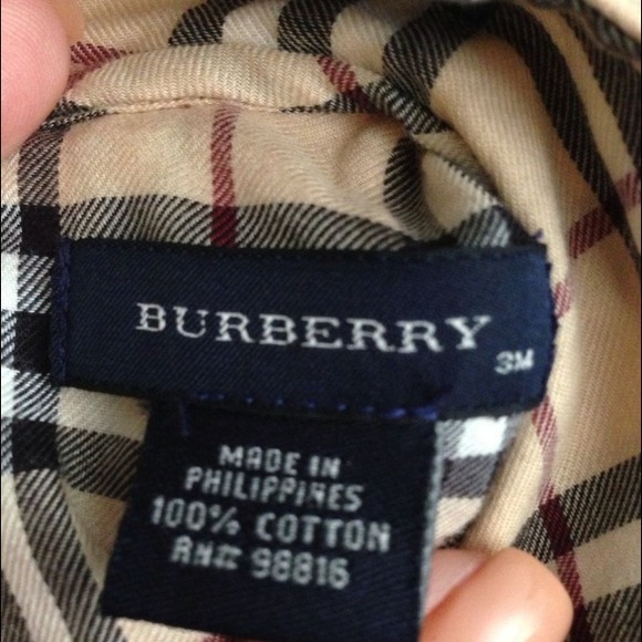 3m Burberry girls dress - Picture 3 of 3