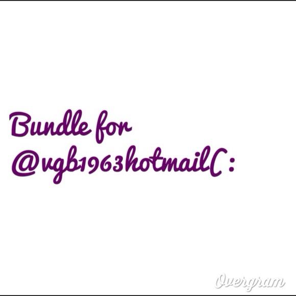 Bundle for @vgb1963hotmail (: