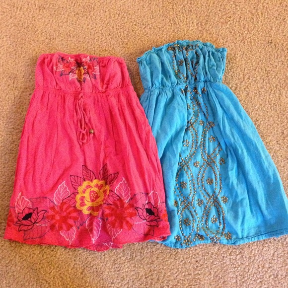 🔥FLASH SALE🔥Two Strapless Dresses