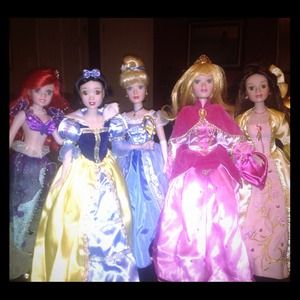 ON HOLD 17" porcelain Disney princess doll
