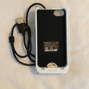 iPhone 4 white Mophie juice pack air case