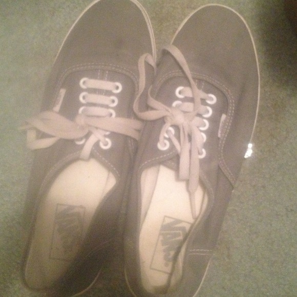 Grey vans!