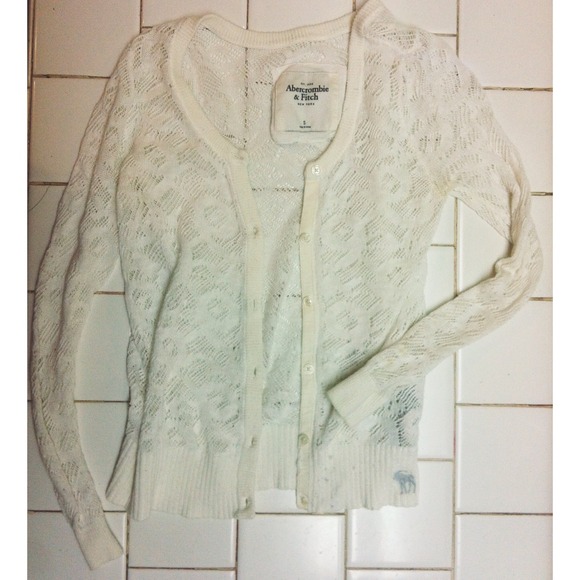 Abercrombie Crochet Cardigan