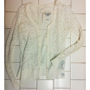 Abercrombie Crochet Cardigan